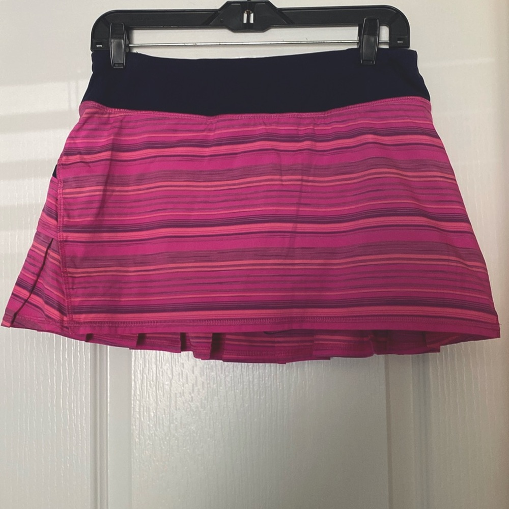 Lululemon Pace Rival Skort/Shirt Size 6 Pink